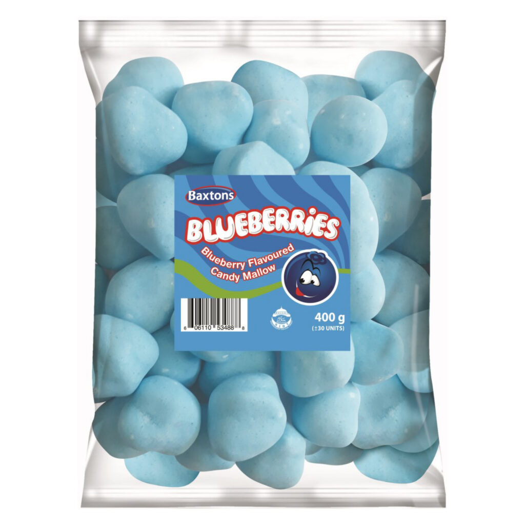 Baxtons Mallows — Blueberries 400g