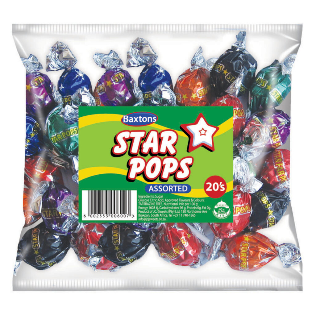 Baxtons Pops — Assorted 20's