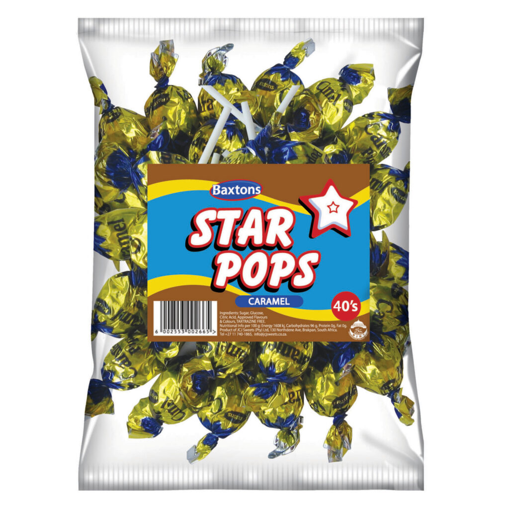 Baxtons Pops — Caramel 20's