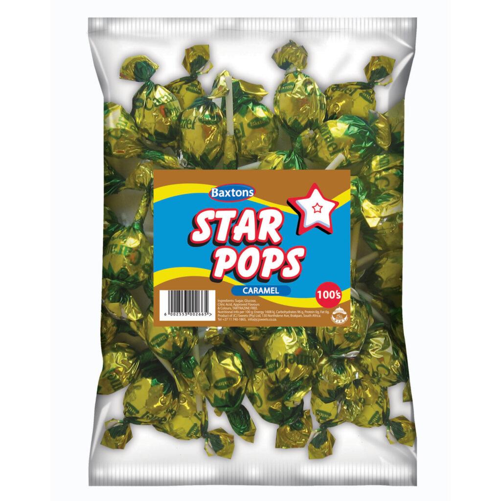 Baxtons Pops — Caramel 100's
