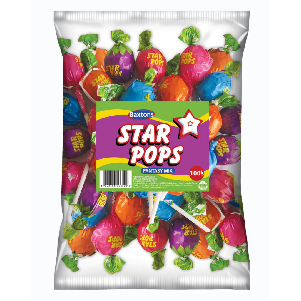 Baxtons Pops — Fantasy Mix 100's