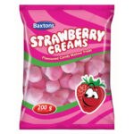 Baxtons Mallows — Strawberry Creams 200g